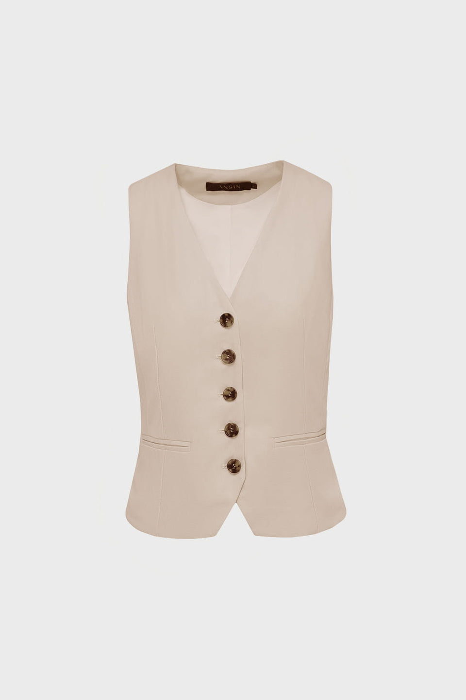 Kamizelka Miss Preppy Beige
