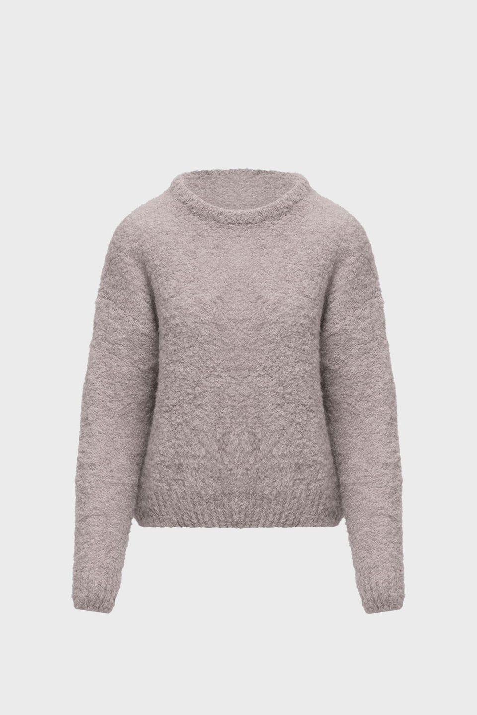Miss Fluffy Pullover in Taupe