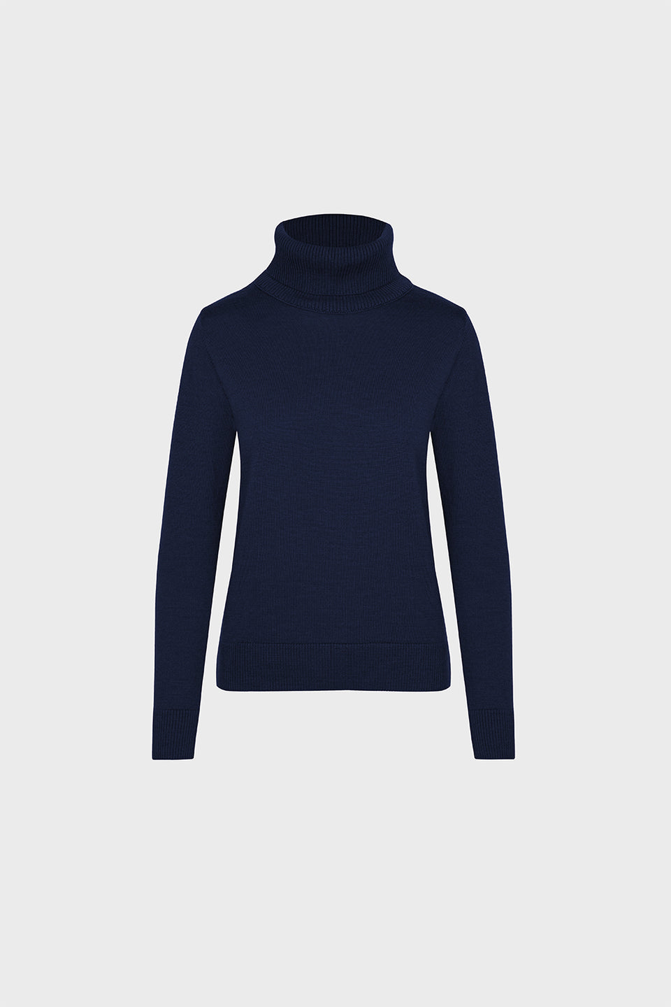 Miss Essential Rollkragenshirt in Navy