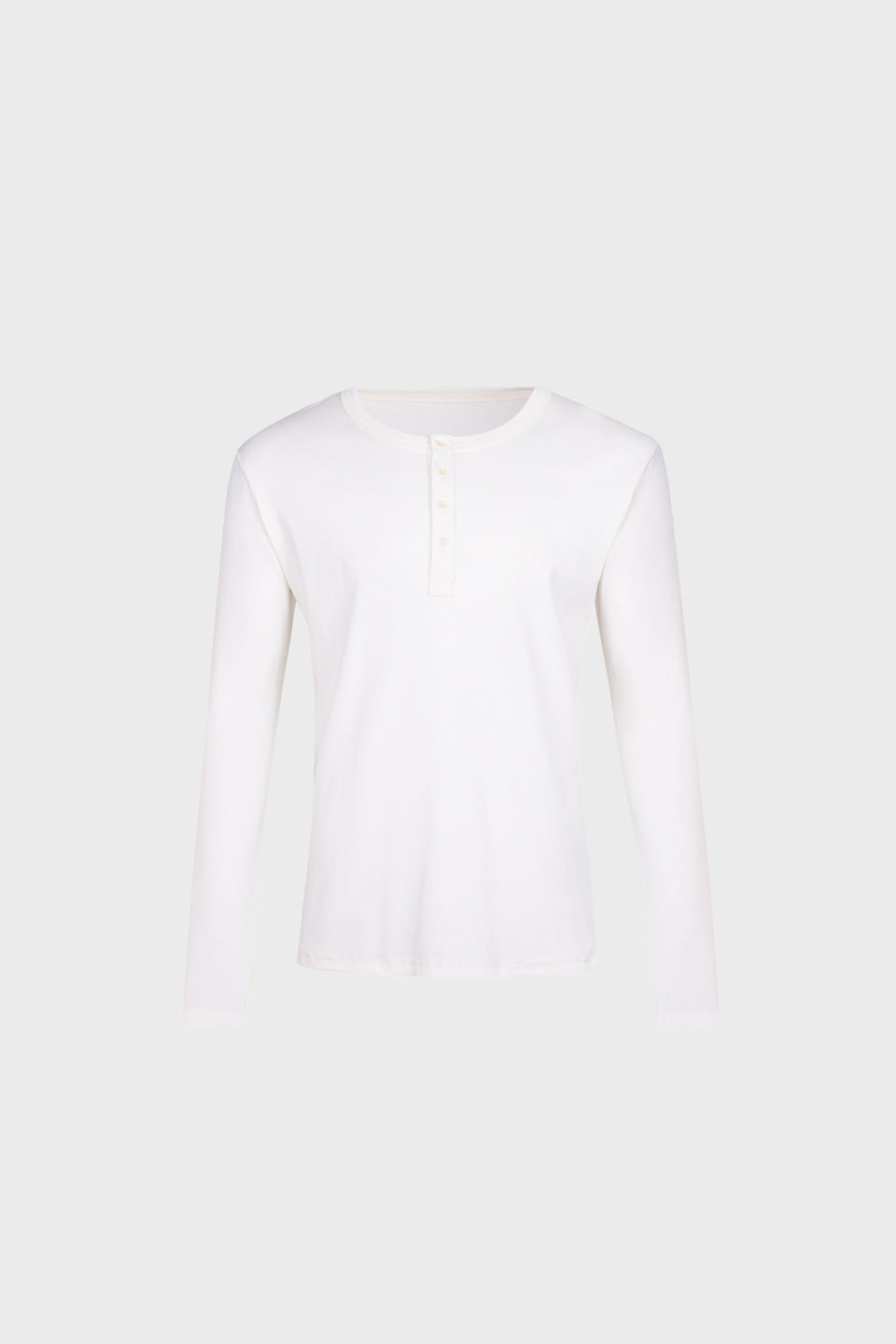 Mr Axis Off White Long-Sleeved Top