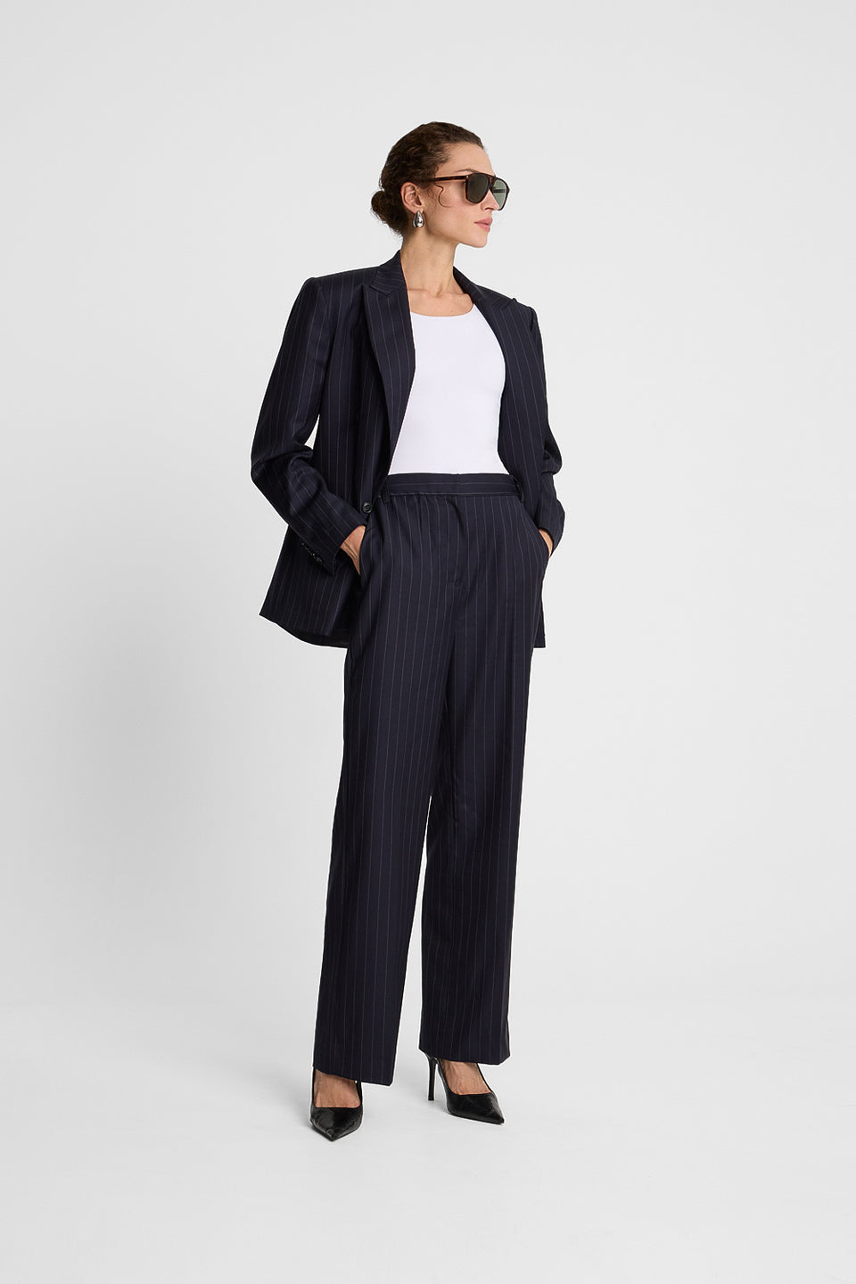 Spodnie Miss Ensamble Navy