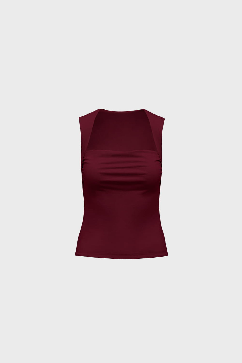 Miss Daring Top in Burgundy