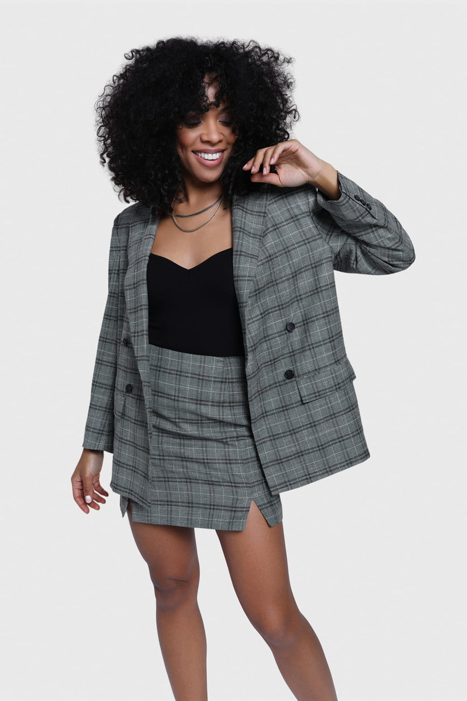 Miss Preppy Green Skirt