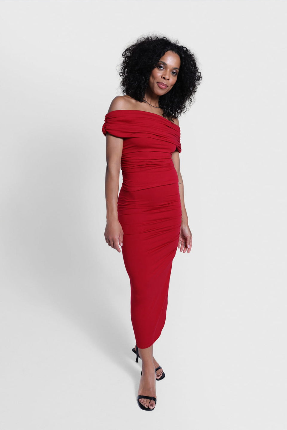 Miss Lavish Red Skirt