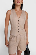 Spodenki Miss Preppy Beige