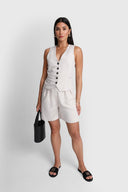 Spodenki Miss Preppy Cream
