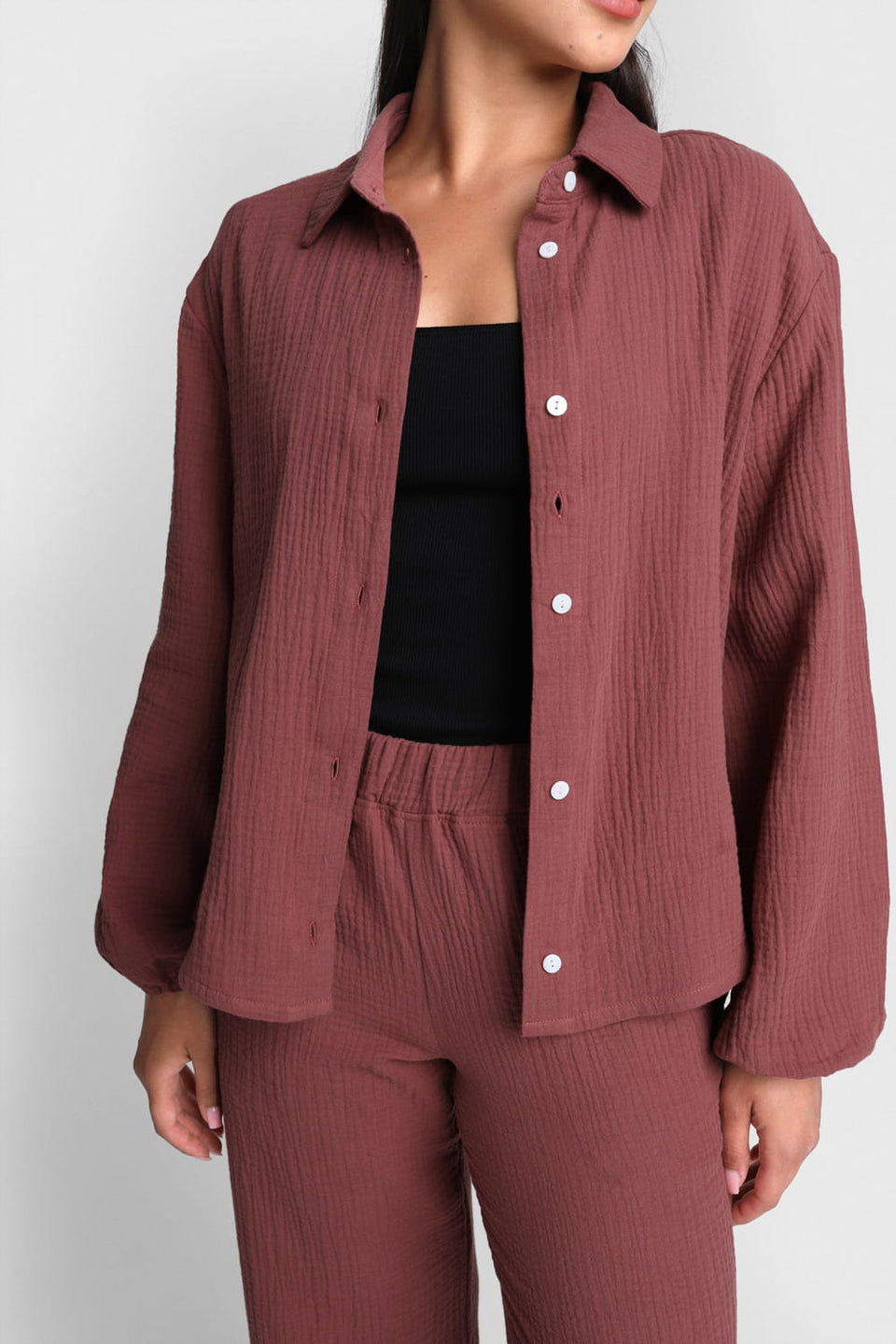 Koszula Miss Sunset Red Brown