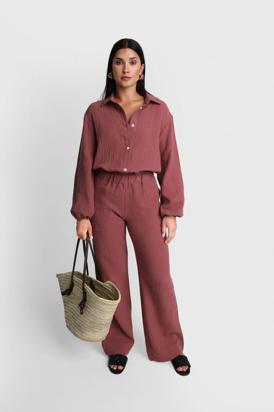 Koszula Miss Sunset Red Brown
