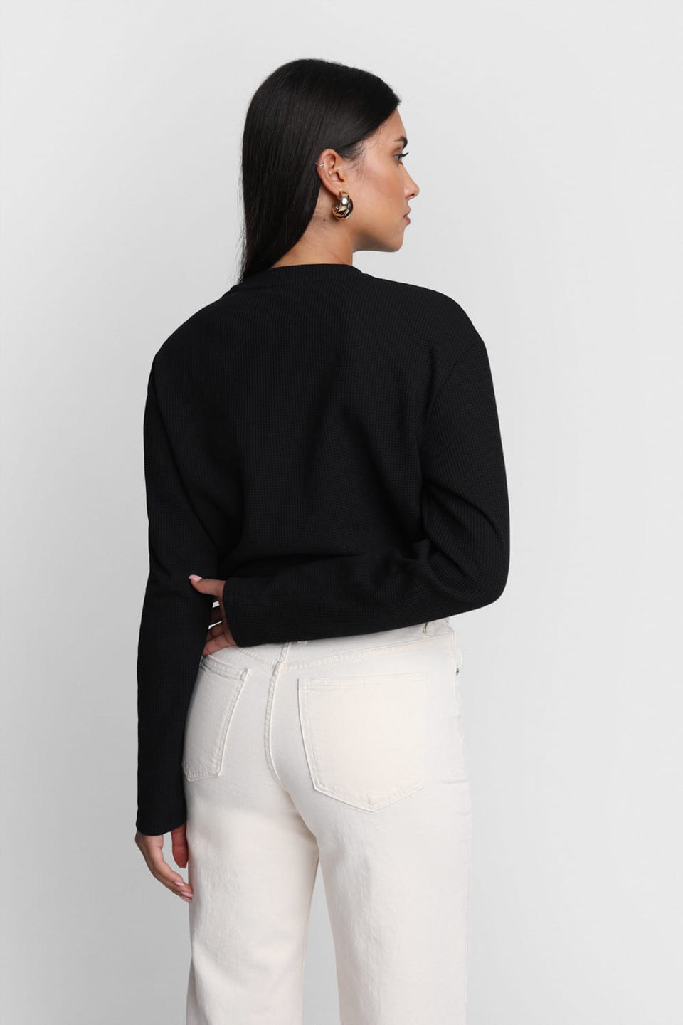 Longsleeve Miss Dapper Black
