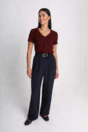 T-shirt Miss Classic Burgundy