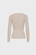 Longsleeve Miss Caro Cappuccino