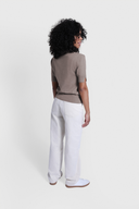 Miss Pure T-Shirt in Melange Beige