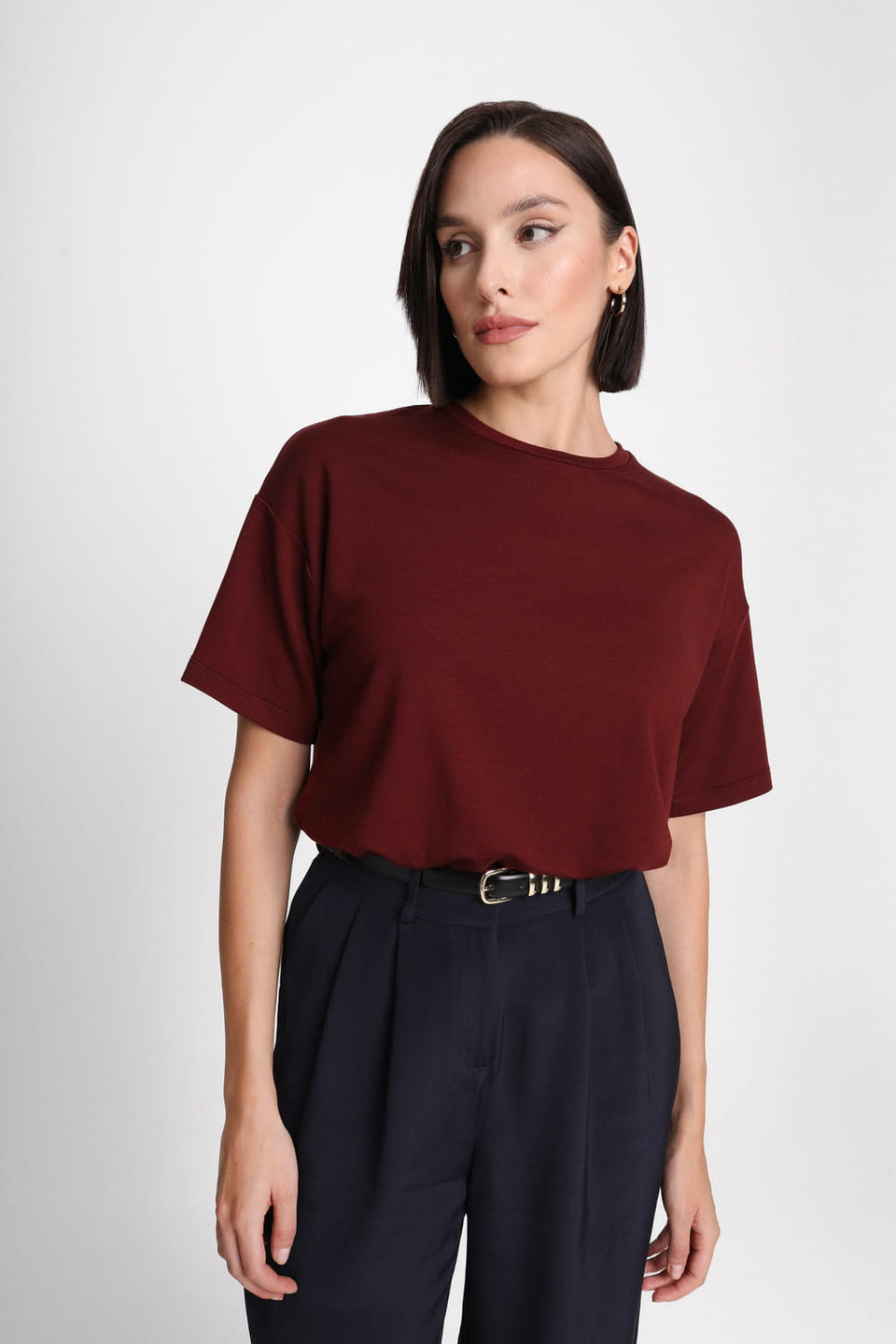 T-shirt Miss Vast Burgundy