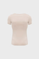 T-shirt Mr Invisible C-neck Sand