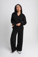Miss Smooth Hose in Black