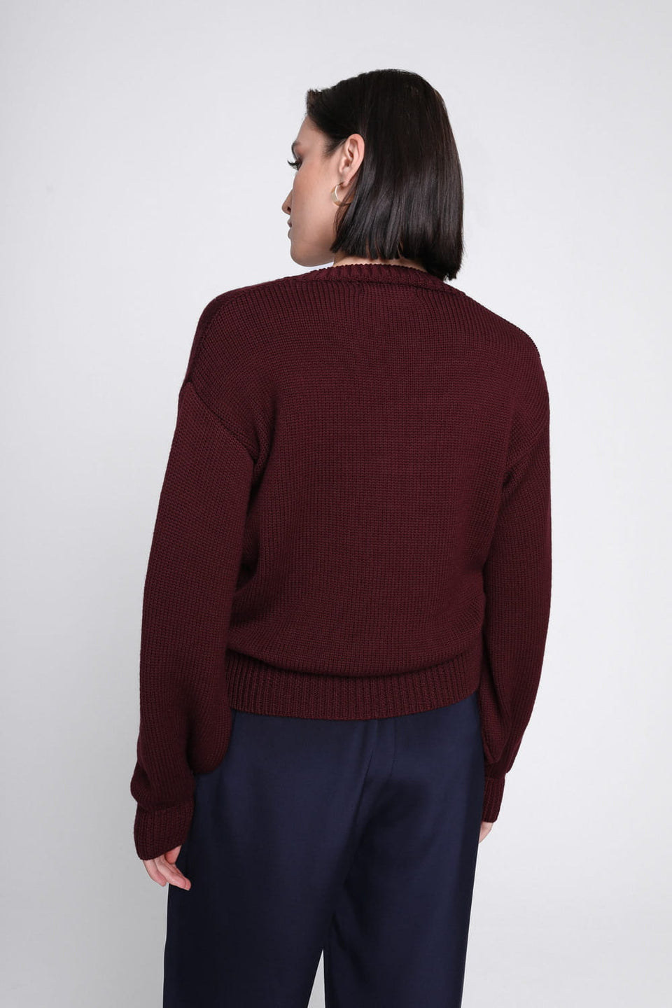 Sweter Miss Timeless Burgundy
