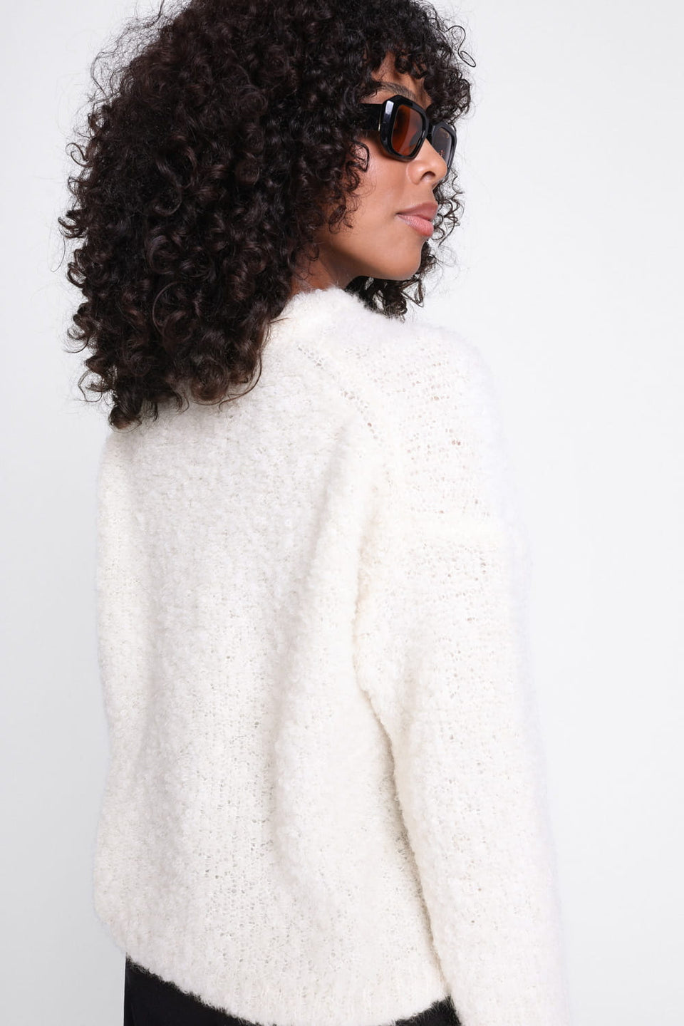 Sweter Miss Fluffy Creme