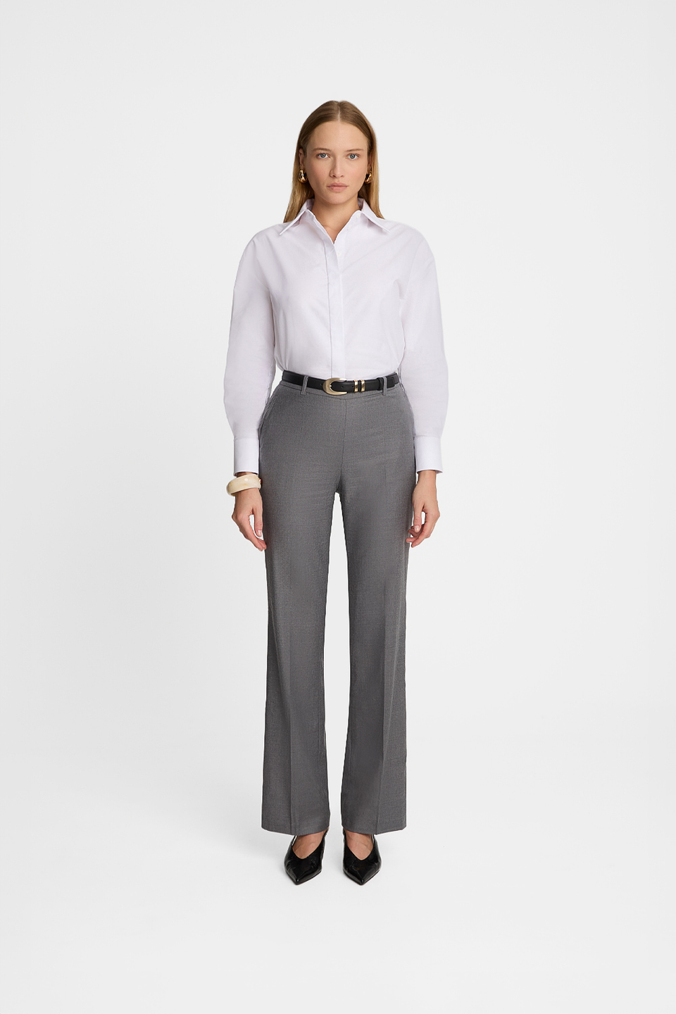Spodnie Miss Minimal Melange Grey