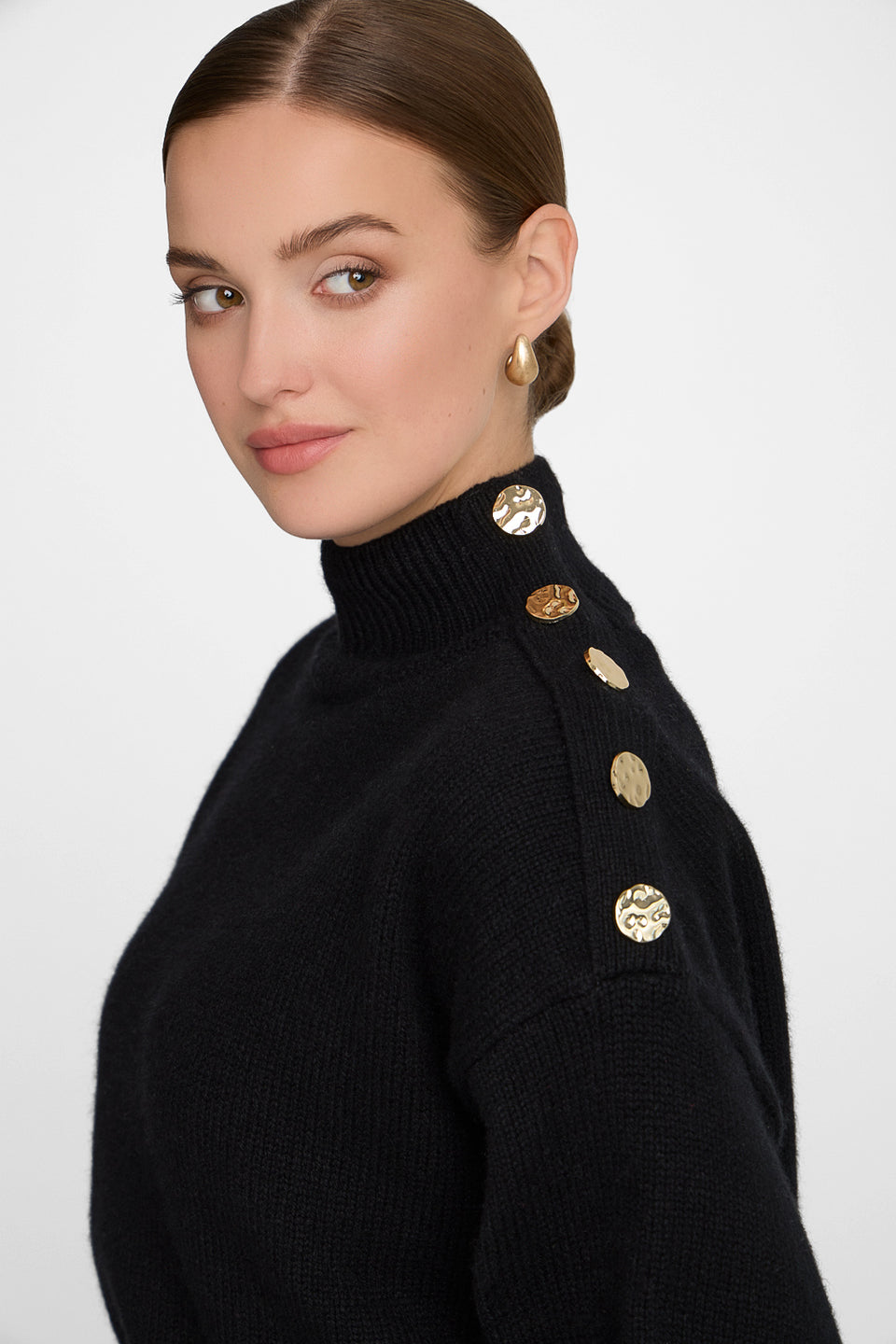 Golf Miss Buttoned Black