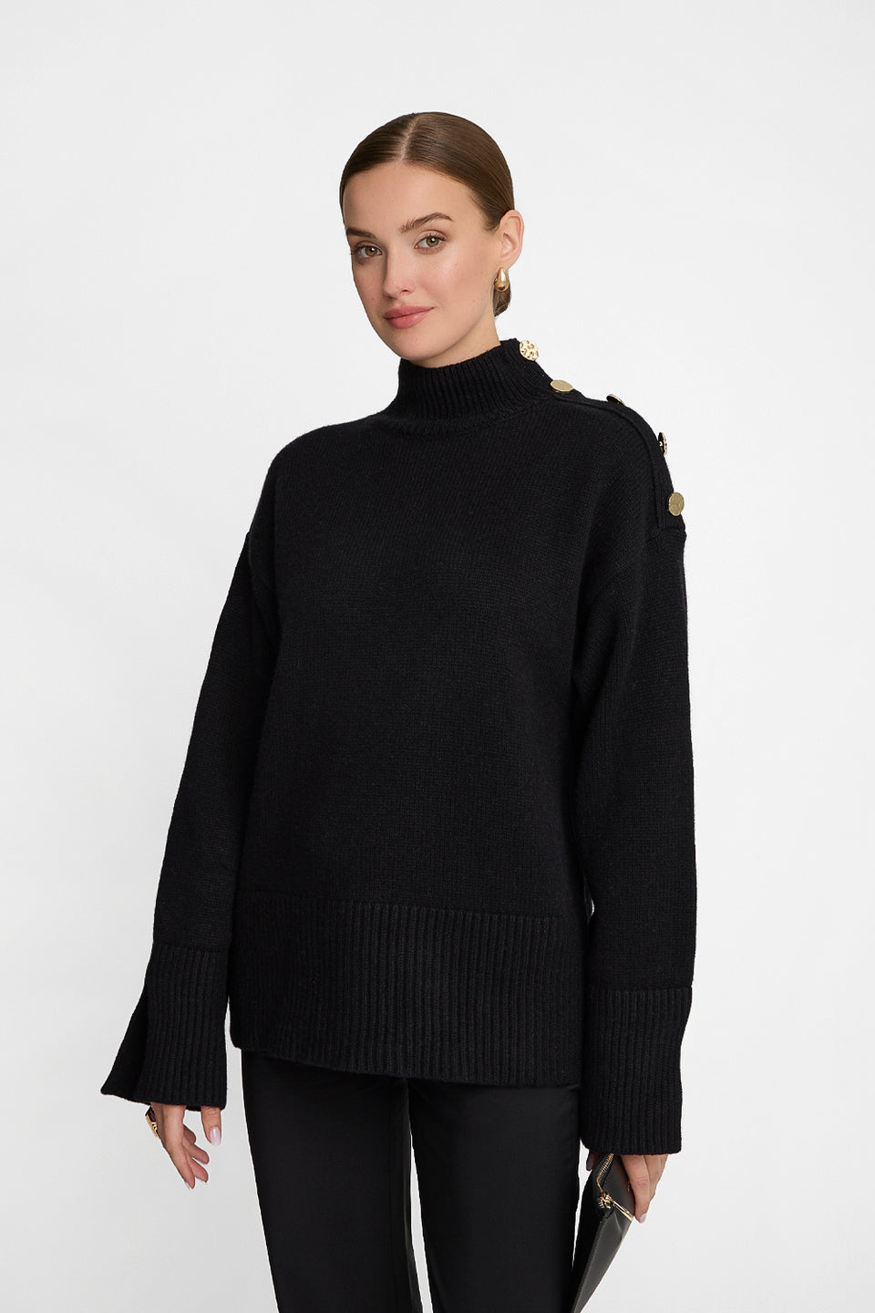 Golf Miss Buttoned Black
