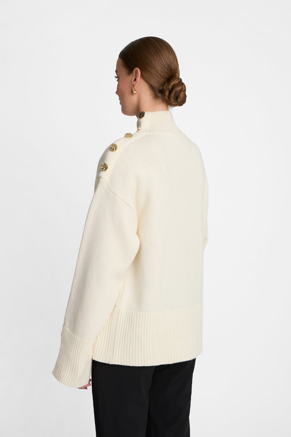 Golf Miss Buttoned Off White