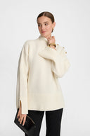 Golf Miss Buttoned Off White