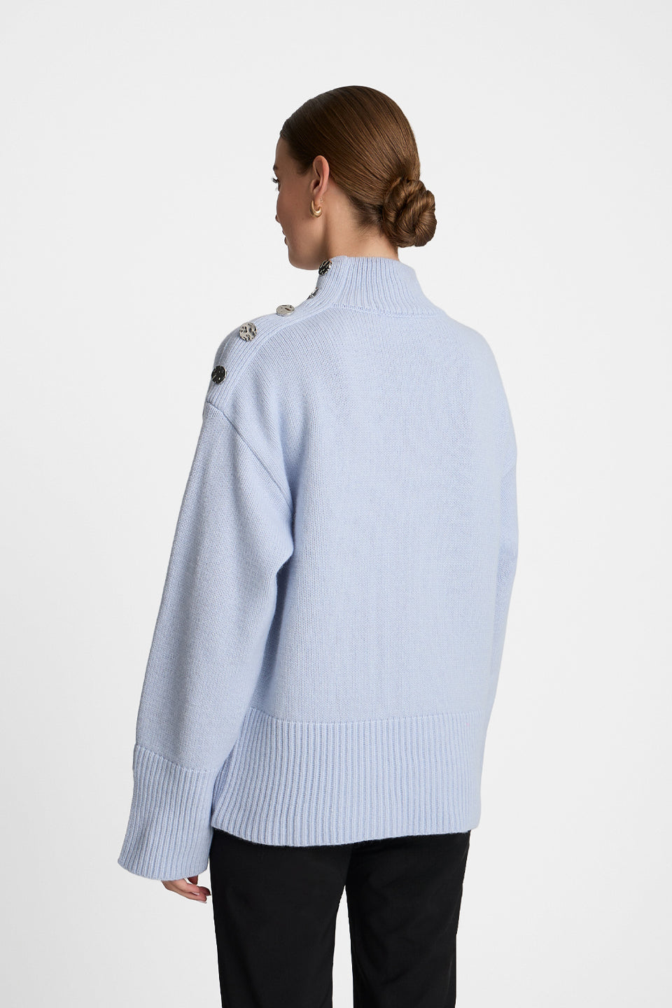 Golf Miss Buttoned Light Blue