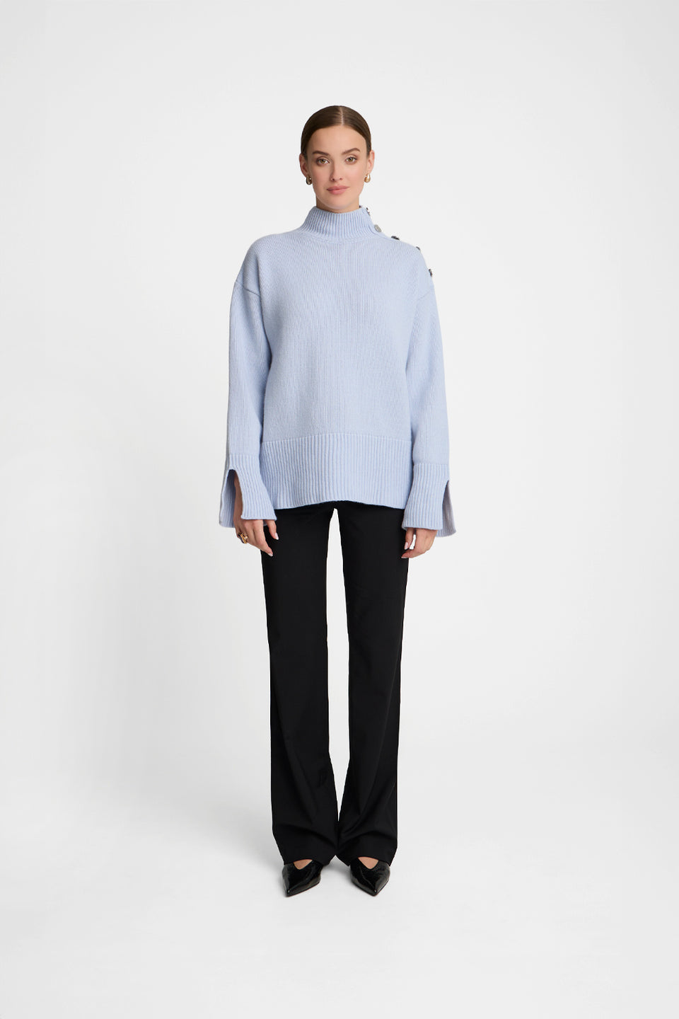 Golf Miss Buttoned Light Blue