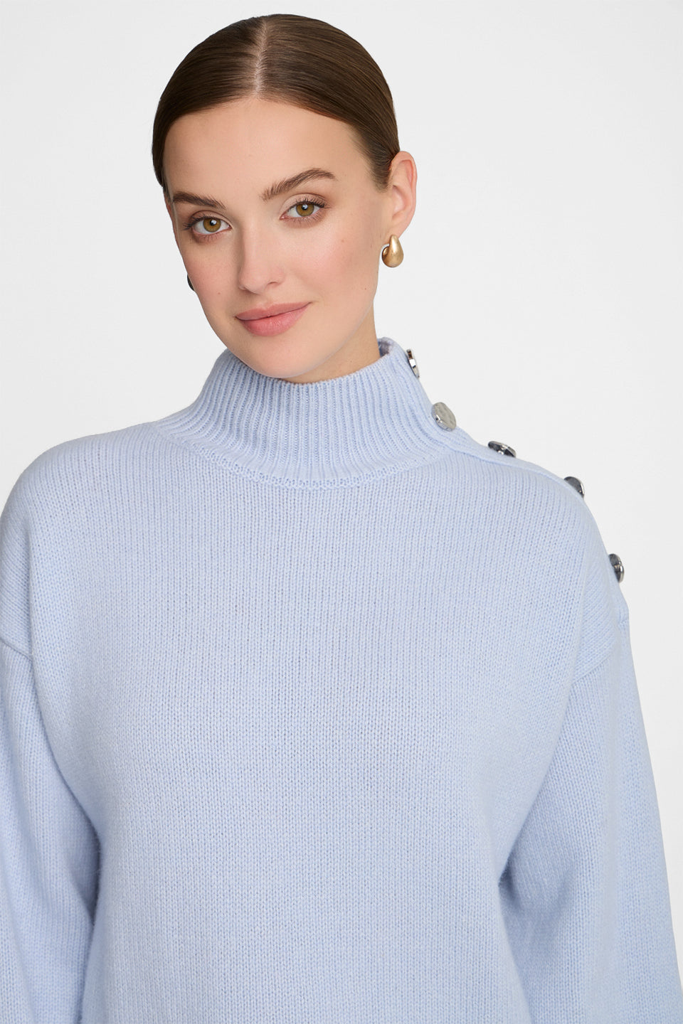Golf Miss Buttoned Light Blue