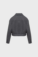 Kurtka Miss Modern Melange Black