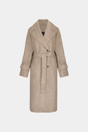 Miss Spacious Taupe Coat