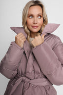 Miss Belted Mauve Jacket