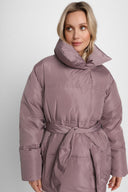 Miss Belted Mauve Jacket