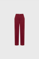 Miss Smooth Hose in Wine Red