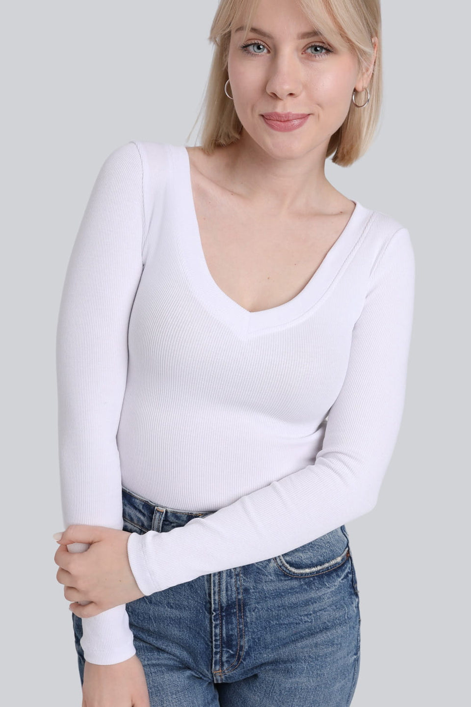 Longsleeve Miss Womanly White
