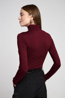 Miss Cozy Burgundy T-shirt