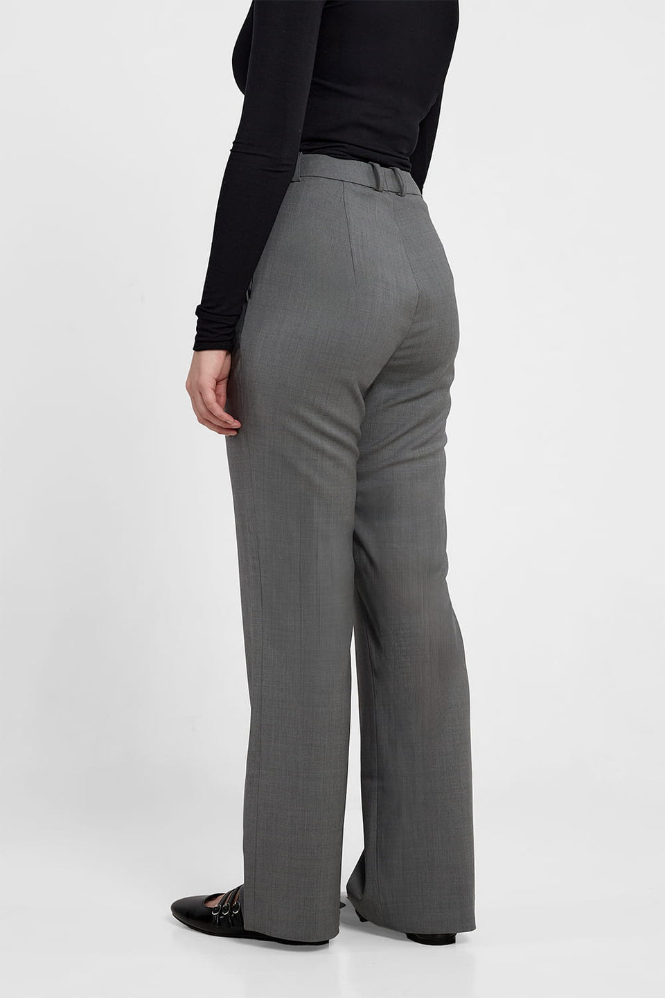 Spodnie Miss Minimal Petite Melange Grey