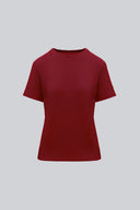 T-shirt Miss Dapper Wine Red