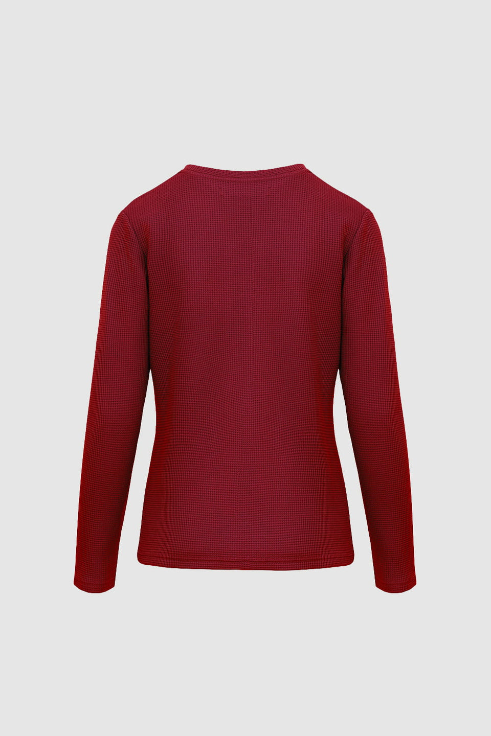Longsleeve Miss Dapper Wine Red