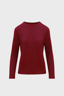 Longsleeve Miss Dapper Wine Red