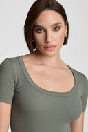 T-shirt Miss Constant Olive