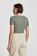 T-shirt Miss Constant Olive