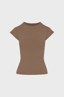 T-shirt Miss Sleek Cappuccino