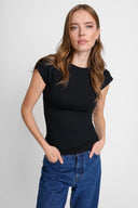 Miss Sleek T-Shirt in Black