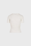 T-shirt Miss Quiet Off White