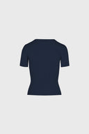 T-shirt Miss Quiet Navy