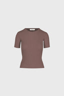 T-shirt Miss Quiet Mokka