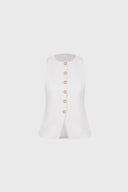 Kamizelka Miss Demure Off White