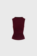 Top Miss Shapely Burgundy
