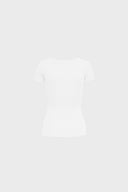 T-shirt Miss Womanly White